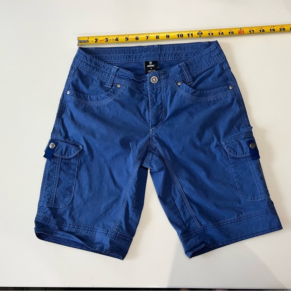 KULH Women Short size 4 Royal blue, like new!